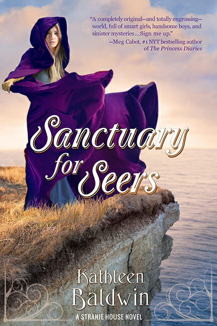 Sanctuary for Seers, Book 5 of the Stranje House series. Sera is on the cover. This is her harrowing confrontation with Ghost--a not to be missed conclusion to the series.